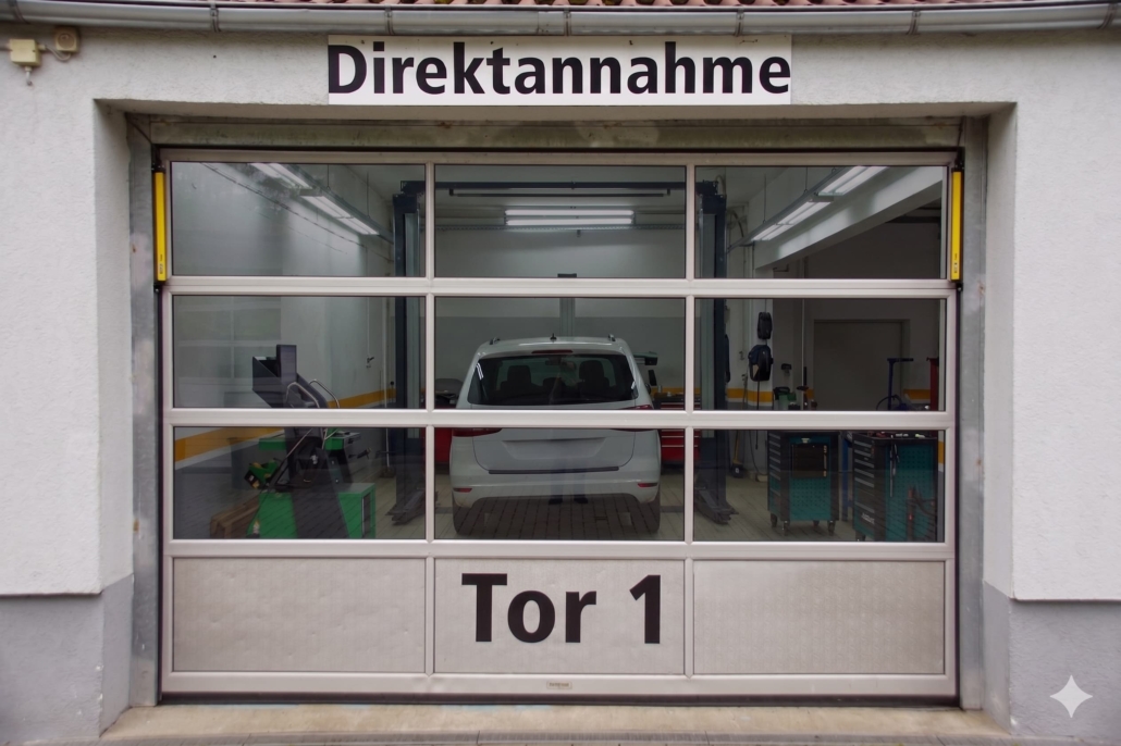 Direkannahme an Tor