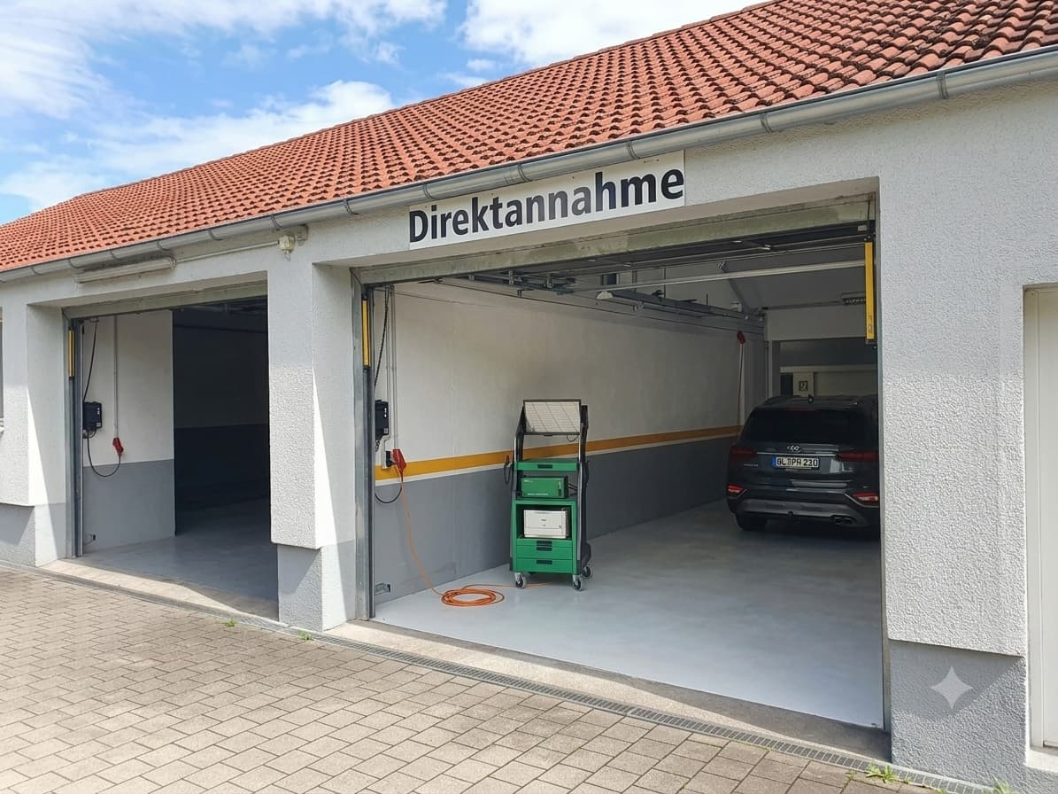 Direktannahme mit Auto