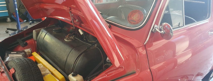 Fiat 500 1969 Front offen